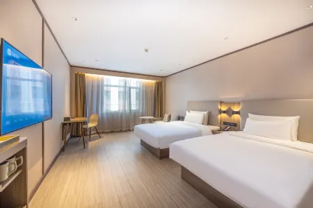 HanTing Hotel (Tianshui Qin'an High-speed Railway Station Pedestrian Street) Отели в г. Цинань