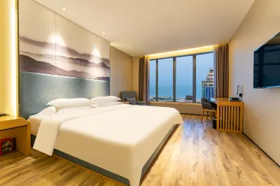 Qingdao Yilan Xinsu Hotel (Shilaoren bathing beach, International Convention and Exhibition Center) Hotel in zona Ocean University of China Fushan Branch