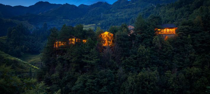 Jiabang Yunshang Terrace View Hotel Hoteles en Congjiang
