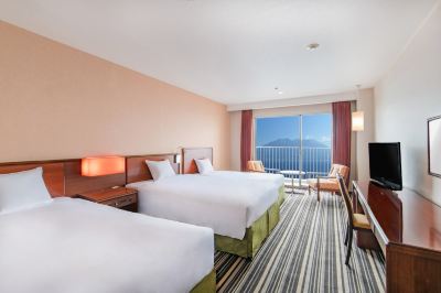 スーペリアトリプル ハイフロア桜島ビュー(喫煙) アートホテル鹿児島の写真