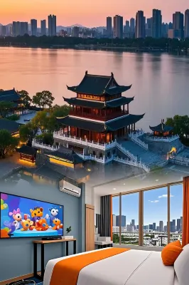 โรงแรมเผิงตัว ดรีม (สาขาสถานีรถไฟฟ้าตู้เฉียว โรงเรียนเทคโนโลยีเครื่องกลและไฟฟ้า) โรงแรมใกล้วิทยาลัยวิศวกรรมและเทคโนโลยีหูหนาน