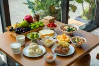 Yunfuli Hidden Stay · Yanxi Lishe Private Hot Spring Vacation Apartment (Dayi Anren Ancient Town) - Desayuno