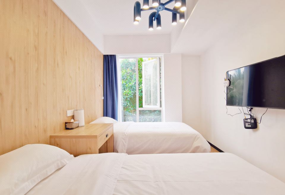 싼야 해변 풍경