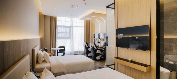 Panda V+ E-Sports Hotel Hotéis em Ankang