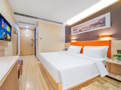 7 Days Premium (Kunming South High Speed Railway Station University Town Metro Station) Hotel in zona Yunnan University of Nationalities Zhiyuan Gymnasium