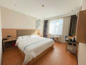 GreenTree Inn Shanxi Lvliang Wenshui Zetian Street Shell Hotel