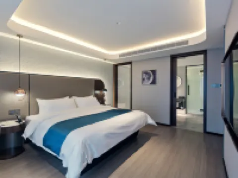 Heyi Zhishang Hotel (Fuxin High-speed Railway Station Wanda Plaza) Hotel a Fuxin
