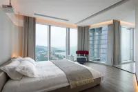 Boon Wind Seaview Hotel Apartment (Xiamen University World Trade Twin Towers) - Bergblick
