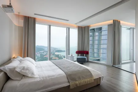 Boon Wind Seaview Hotel Apartment (Xiamen University World Trade Twin Towers) Отели рядом с достопримечательностью «Yanwu Bridge Observation Deck»