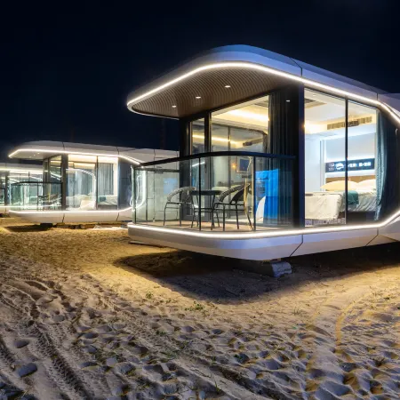 Sanmengji・Revisit the Sea Space Capsule Campground