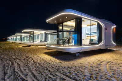 Sanmengji・Revisit the Sea Space Capsule Campground Hotel in zona Dongtianmen