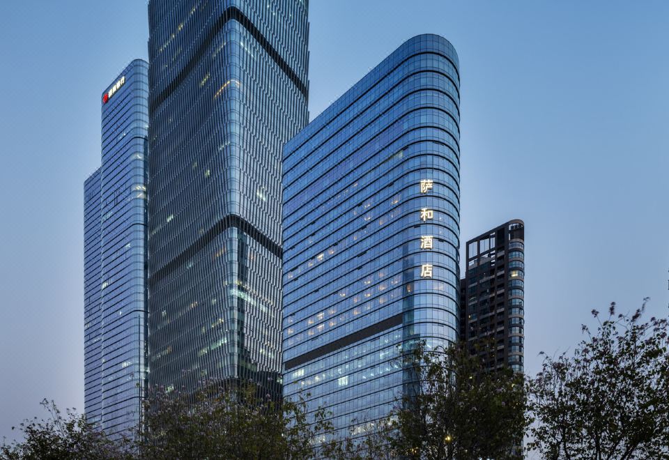 深圳滨河时代萨和酒店外景图