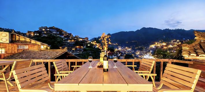Chunxiao Mid-Levels Cave Panorama Hotel Ξενοδοχεία στην πόλη Λέισαν