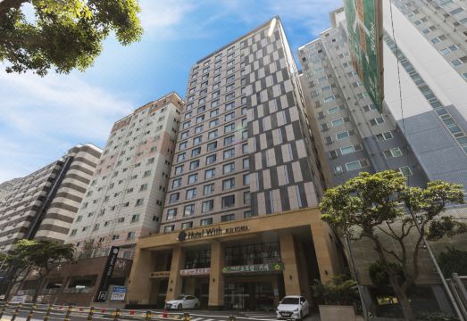 제주 시내 호텔 내부 전경