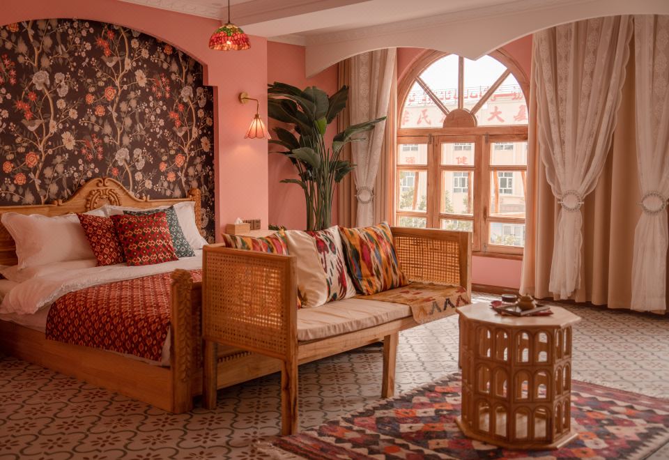 카슈가르 우란두 홈스테이의 이국적인 외관