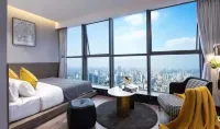 Manlu Ins Design Hotel (Baolong Plaza, Jinsui Avenue, Xinxiang) Отели рядом с достопримечательностью «Новая медицинская школа»