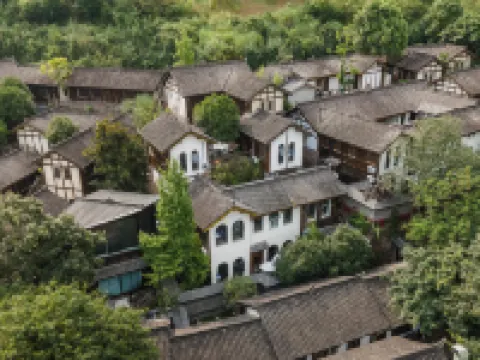 Shisanjian Demen Renli Sitang Yasu Hotel di Jintang County