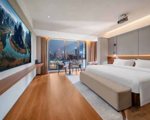 Yibin Ruijing Boutique Hotel (Sanjiangkou CBD · Changjiang Mansion Branch) 이빈 호텔