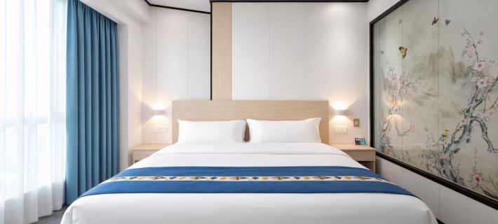 Zhuluming Boutique Apartment (Self-service Check-in Tengxian Bus Station Culture Square Branch) Hotels in Teng County