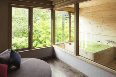 渓流ツイン 半露天風呂付 星野リゾート 奥入瀬渓流ホテルの写真