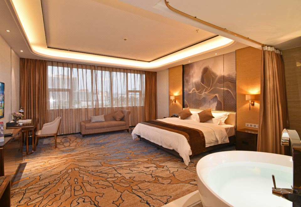 바오밍 시티 호텔의 내부 레스토랑 이미지