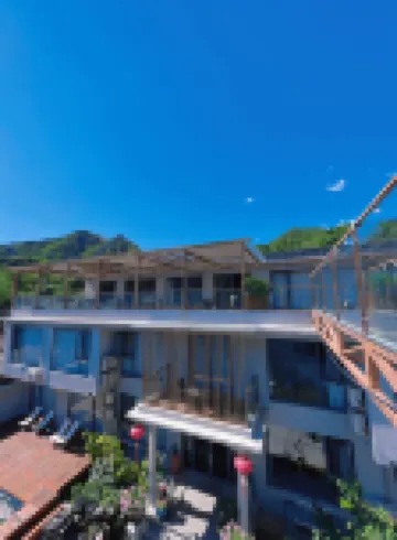 沐·長城景觀民宿(北京八達嶺) 八達嶺長城周辺のホテル