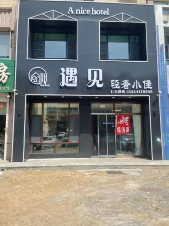 Meet the light luxury small stay (City Hospital Store) Отели в г. Таонань