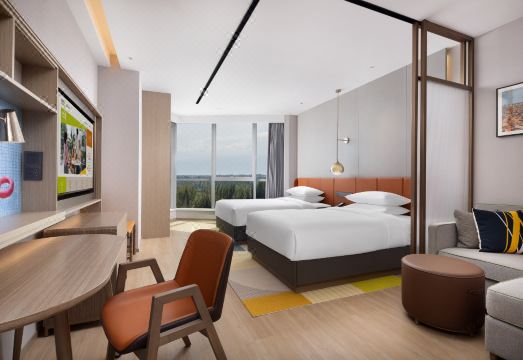 홈2 스위트 바이 힐튼의 깔끔한 욕실