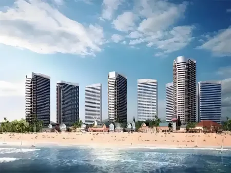 Easley Hotel Apartments（Wuchuan Dinglong Bay store） Отели рядом с достопримечательностью «Loong Bay International Ocean Resort»