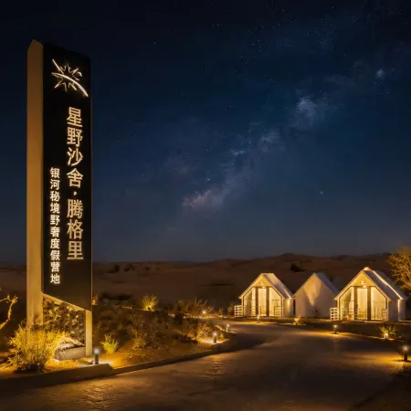 Desert Wilderness | Tengger Desert Milky Way Starry Sky Campsite