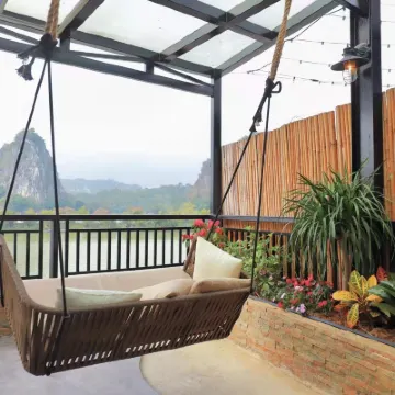 星樺院湖景民宿（七星巖星湖岩前店） 岩前村附近的飯店