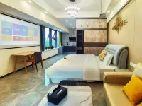 Century Hidden Apartment (Luzhou Wanxianghui) - ห้องครัว