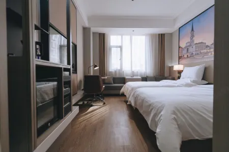 Xinzhou Weiena Hotel International (Qiyi North Road) Отели рядом с достопримечательностью «Yunzhonghe Hot Spring Tourist Resort»