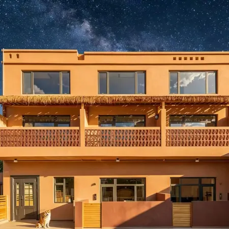 Moyue Moon Field Stargazing Pastoral Family Resort Homestay Dunhuang Mingsha Crescent Lake