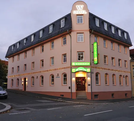 Hotel Weberhof Отели в г. Хайневальде