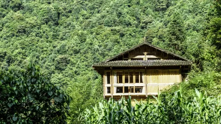 The Heart of the Mountains Jiaxiuyan Homestay Отели в г. Душань