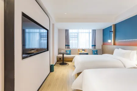 Nihao High-Tech Hotel (Nanchang High-Tech Jingdong Avenue Subway Station) Отели рядом с достопримечательностью «Yuweizhou Park»