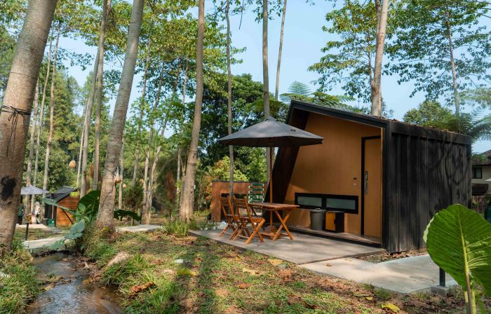 Bobocabin The Tavia, Puncak