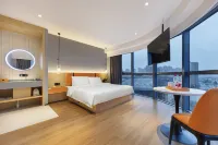 Le Ju Hotel (Zhengzhou high tech National University Science Park store) Отели в г. Старая промышленная база