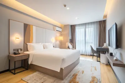 Laifengmao Hotel (Laishui Wanda Plaza Branch) Hotel in zona Qianxilong Pavilion
