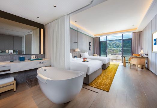 펑후앙 핫 스프링스 조식 뷔페