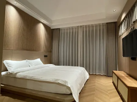 Changxing Tangchao Twelve Square Wubenfang Yinshuishanju (Shuikou Tea Culture Scenic Area Branch) Отели рядом с достопримечательностью «The Tribute Tea Museum of Tang Daynsaty»