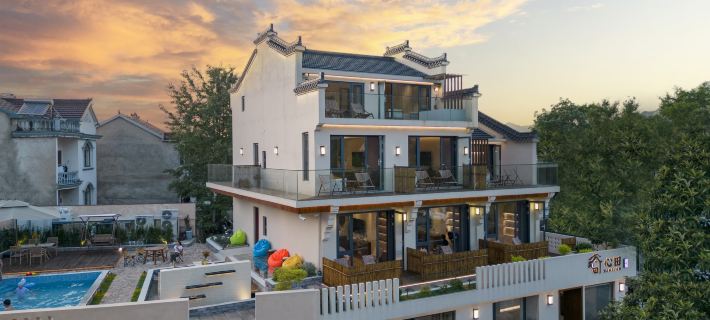 Jiuhua Mountain Xintian Homestay Hotel a Qingyang