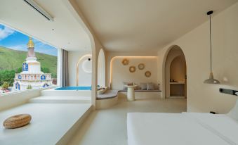 Tibetan heart and view resort private soup light luxury hotel