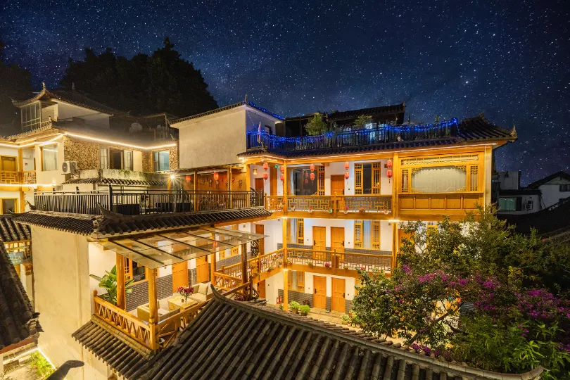 Tianmu Yunju·Retro Xiangyun Ancient City Panoramic View Light Luxury Beauty Suite