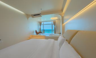 Xiehou Hαlfsea Seaview Beach Smart Homestay