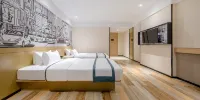 City Comfort Inn Hotel (Beihai Beibu Gulf Square Old Street) - 豪华2张床房间