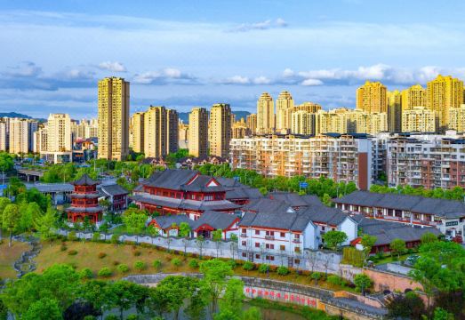 난촨 아카데미 호텔 전경