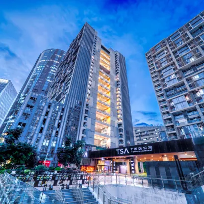 Shenzhen T Hotel  ( Nanshan Science and Technology Park, Shendan South Metro Station Branch) 폴리 극장 주변 호텔