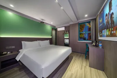 อาร์ตโฮเตล เจี้ยนเหว่ย สเปซ สาขา สถานีรถไฟใต้ดินถนนหลู่เจียปัง เซี่ยงไฮ้ โรงแรมในพื้นที่สวนหยู